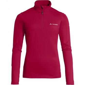 Vaude Livigno Half Zip II Pullover Donne Rosso 36