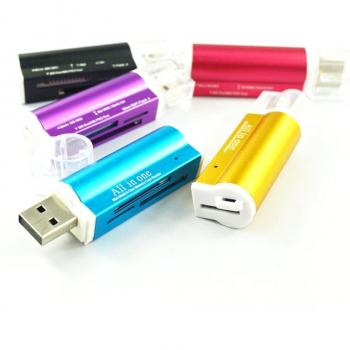 Lector de tarjetas 4 slot USB 2.0 TF