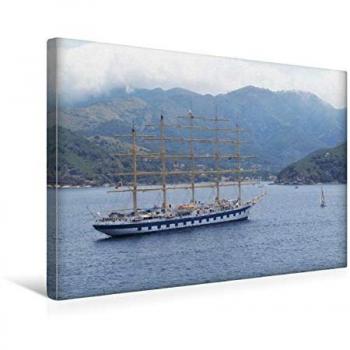 Elba Royal Clipper – Calvendo Textilverlagung 45 × 30 cm mit Patrick le Plat‑Druck
