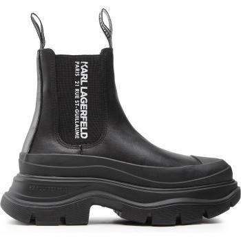 KARL LAGERFELD Schwarze Stiefeletten KL42944