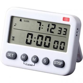 YS‑218 Digital Kitchen Timer – 100‑Hour Dual Count Down/Up, Magnet