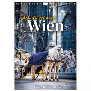 Sf, Sf: Ach du schönes Wien (Wandkalender 2024 DIN A4 hoch), CALVENDO Monatskalender