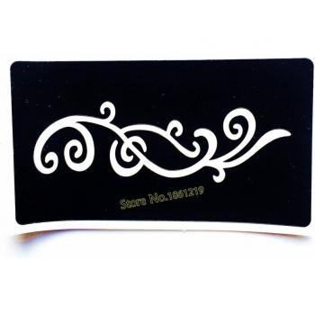 Waist and Leg Henna Airbrush Template