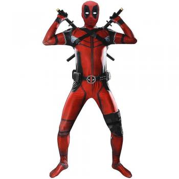 Set Completo Deadpool: Traje, Sombrero y Accesorios