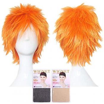 Tatsuya Hinata Inspired Orange Wig