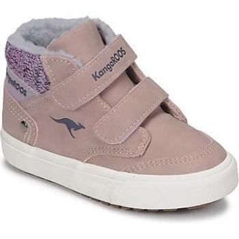 Kangaroos KaVu Primo V Girls' Pink High-Top Sneakers