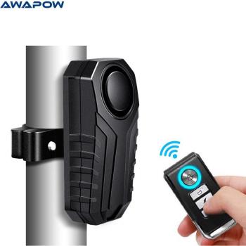 Awapow Bike Safety Alarm with Remote
