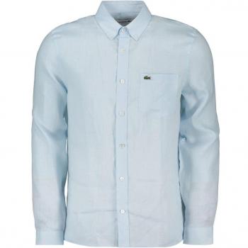 Chemises Lacoste bleue claire