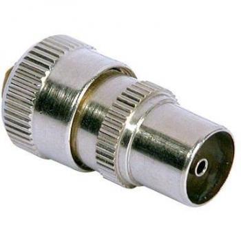 TV Male Plug Connector, 2 Pack