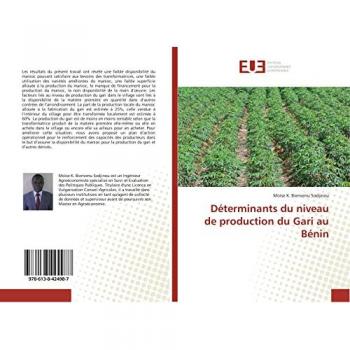 Déterminants du niveau de production du Gari au Bénin