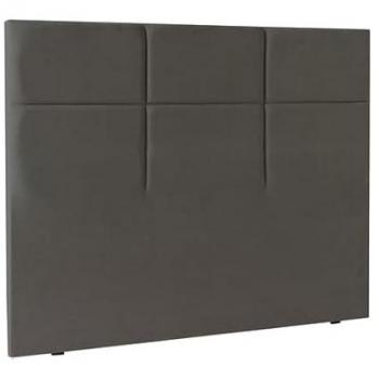 Lit Décoratif Épeda Carre Gris Fumé – 160×120 cm