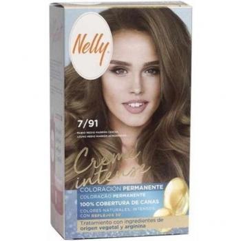 Nelly Tinte 7/91 Rubio Medio Marrón Ceniza