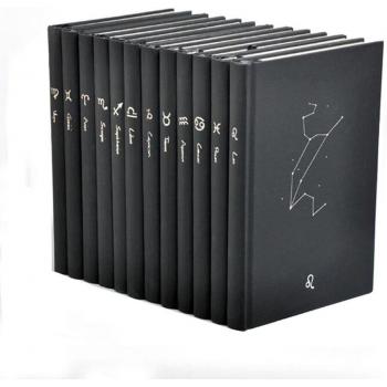12 Constellation Diary Notebook