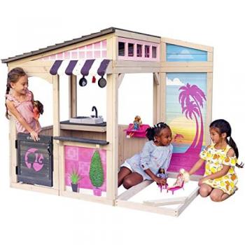 Maison de Bain Barbie – Structure extérieure en bois KidKraft