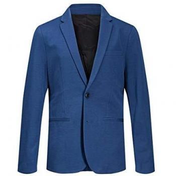 Jack & Jones Junior Jprsteven Blazer Noos Jr Veston, Bleu