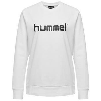 Sweatshirt Damen Hummel Cotton Logo Blanc S female