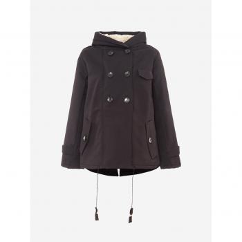 Parka SANDISON con cappuccio e bottoni neri