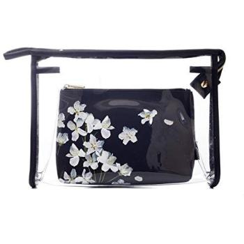 Unisex Midnight Blossom Cosmetique Bag