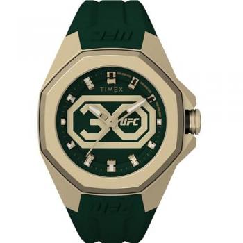 Timex UFC Pro 30th Anniversary Men's Green Silicone Quartz Watch