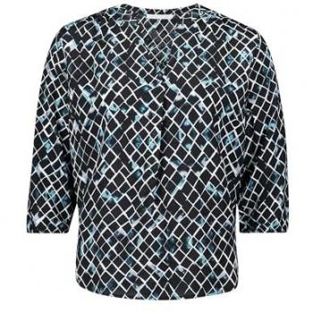 Camicia Elegante Menta Nera Betty & Co