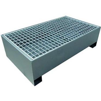BAC DE RETENTION ACIER 2 FUTS 220L