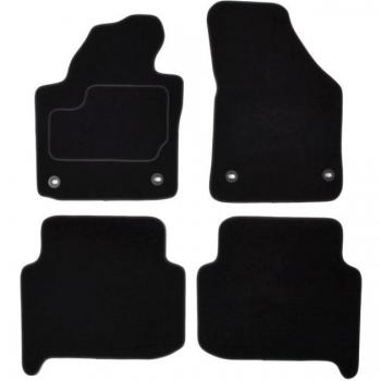 Tapis de sol Volkswagen Touran I modèle VW395C noir