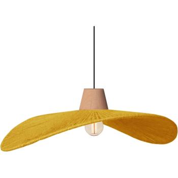 Luminaire Tosel Métal Noir et Jaune