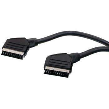 Diverse lengtes 21-pins scart kabel met volledige afscherming