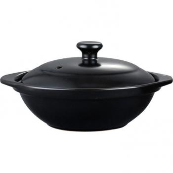 Olla de Cocina de Arroz en Cerámica Negrita