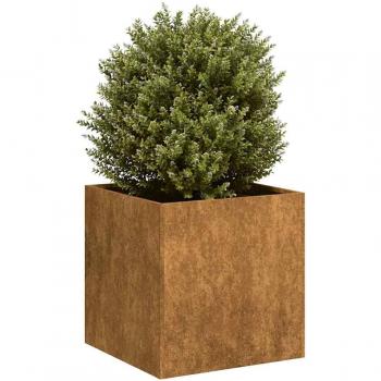 Acciaio Corten Fioriera Torana Arrugginita 40 cm