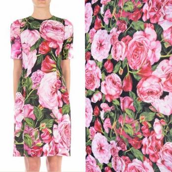 Tul rosa shabby chic para ropa