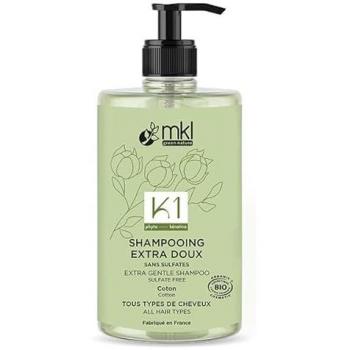 MKL Green Nature – K1 Phyto-Cheratin Feines Shampoo für empfindliche Kopfhaut, Bio, 750 ml in Baumwolle