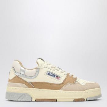Autry Women's White Trainers with Suede Inserts, Size 5 UK