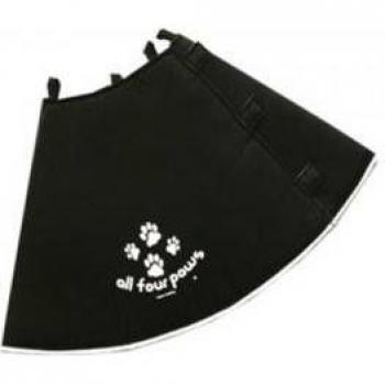 Comfy Cone E-halsband zwart 20 cm