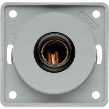 Berker Steckdose 12 V Integro Einsätze grau 945172507