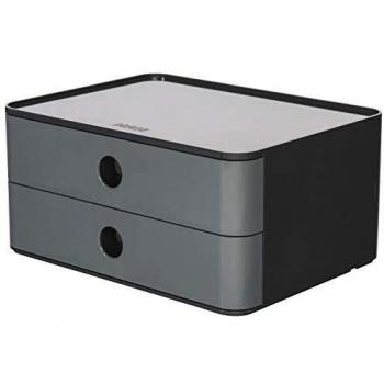 Cassettiera HAN Smart-Box Allison 1120-19, 2 Cassetti, Colore Grigio