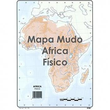 MAPA FISICO A4 AFRICA