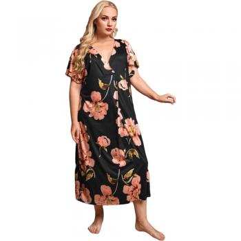 Camisón Suelto Floral de Mujer