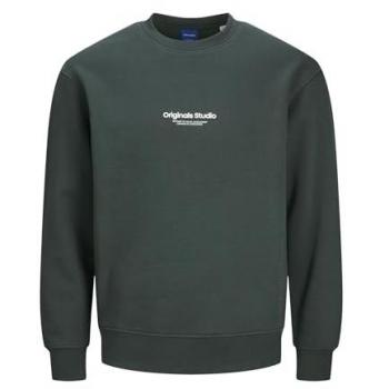 Jack & Jones Sweatshirt JORVESTERBRO Crewneck Herren XS Forest River