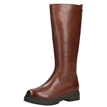 CAPRICE Chic & Confort – Botte femme en cuir souple, doublure textile
