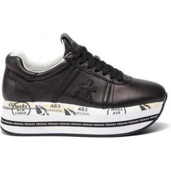 Female Black Premiata Sneakers – 3873, US 11/EU 41