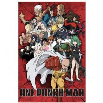 Affiche One Punch Man Héros 91,5x61 cm