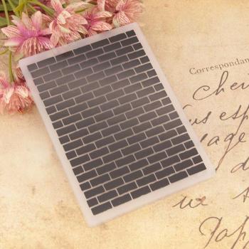Chemises de gaufrage en plastique pour pochoirs