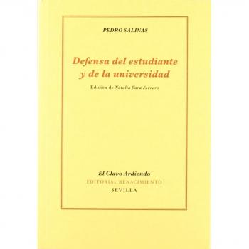 Defensa del estudiante y de la universidad (Tapa blanda).