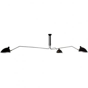 Italux Plafonnier Semi-encastré Davis 6 Ampoules