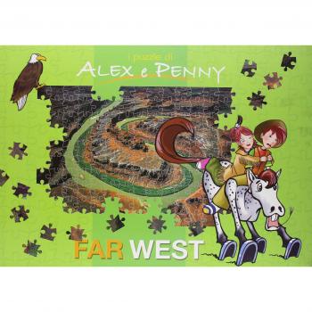 I puzzle di Alex e Penny. Far West. Ediz. illustrata