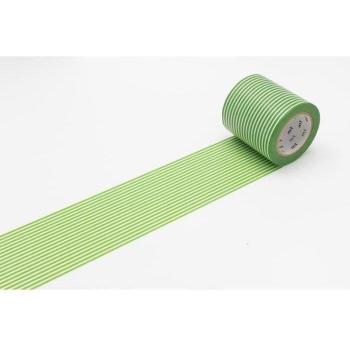Masking Tape Casa Rayé Vert Clair