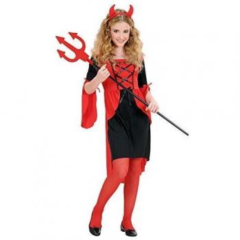 Déguisement de Diablesse pour Enfant (140 cm, 8-10 ans)