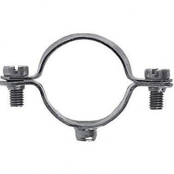 FISCHER Collarino Collare distanziatore in Metallo per Cavi e Tubi, 16 mm Diametro (50 Pz. per Confezione)