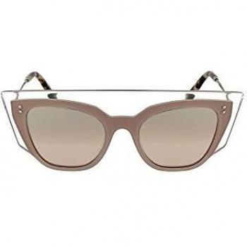 Transparent Pink/Brown Gradient Valentino VA 4035 Sunglass Set